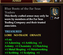 Blue Boots of the Far Seas Traders