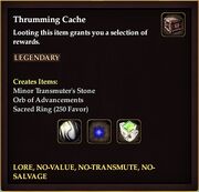 Thrumming Cache