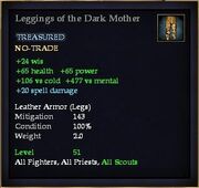 Leggings of the Dark Mother