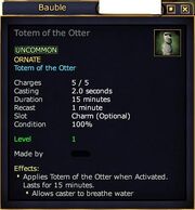 Totem of the Otter