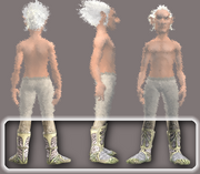 Vagabond's Chain Shoes (Equipped)