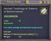 Ancient Teachings of- Essence of Reinforcement