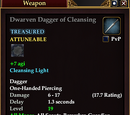 Dwarven Dagger of Cleansing
