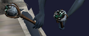 Partially Formed Blue Diamond (Equipped)