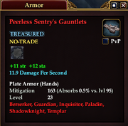 Peerless Sentry's Gauntlets