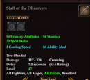 Staff of the Observers