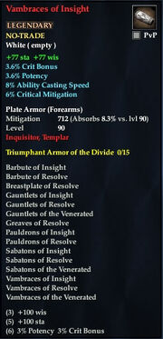Vambraces of Insight