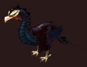 A Dark Tamed Cockatrice (Visible)