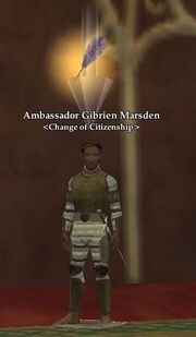 Ambassador Gibrien Marsden