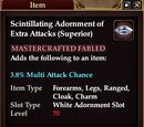 Scintillating Adornment of Extra Attacks (Superior)
