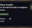 Red shiny bauble