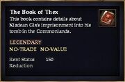 The Book of Thex (House Item)