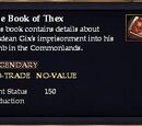 The Book of Thex (House Item)