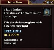 A fairy lantern