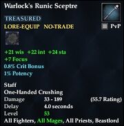 Warlock's Runic Sceptre