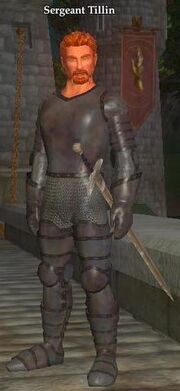 Sergeant Tillin