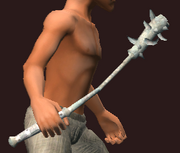 Mace of the Void Invader (Equipped)