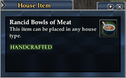 Rancid Bowls of Meat