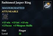 Fashioned Jasper Ring