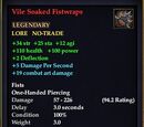 Vile Soaked Fistwraps