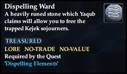 Dispelling Ward