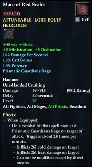 Mace of Red Scales