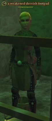 A weakened dervish footpad