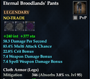 Eternal Broodlands' Pants