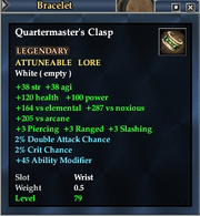 Quartermaster's Clasp