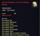 Secret Recipes of the Ironforge Family