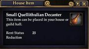 Small Quellithulian Decanter