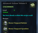 Advanced Artisan Volume 8