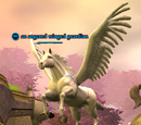 An angered winged guardian