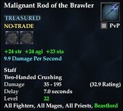 Malignant Rod of the Brawler