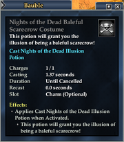 Nights of the Dead Baleful Scarecrow Costume
