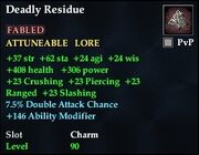Deadly Residue