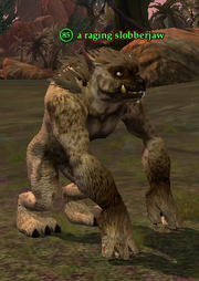 A raging slobberjaw
