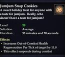 Jumjum Snap Cookies