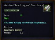 Ancient Teachings of- Sanctuary
