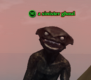 A sinister ghoul