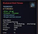 Blackened Steel Poleaxe