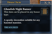Ghoulish Night Banner