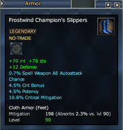 Frostwind Champion's Slippers