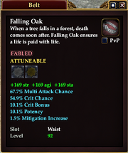Falling Oak