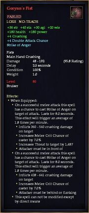 Gorynn's Fist (Fabled)