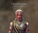 A wounded soldier