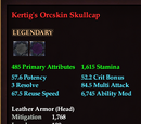 Kertig's Orcskin Skullcap