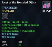 Facet of the Frenzied Djinn