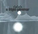 A frigid glimmer