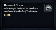 Ravasect Slicer